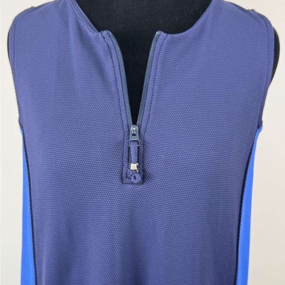 Tommy Bahama Island Cays Colorblock Dress Women’s Medium Two Color Blue - Picture 5 of 12
